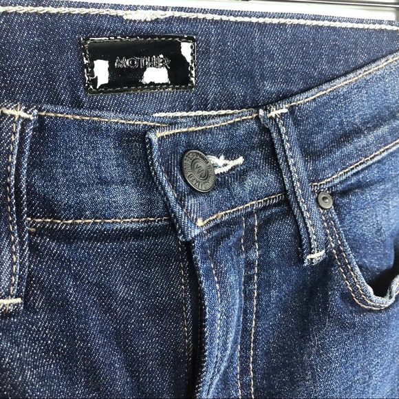 MOTHER Stunner Zip Ankle Step Fray Jeans - Picture 7 of 16